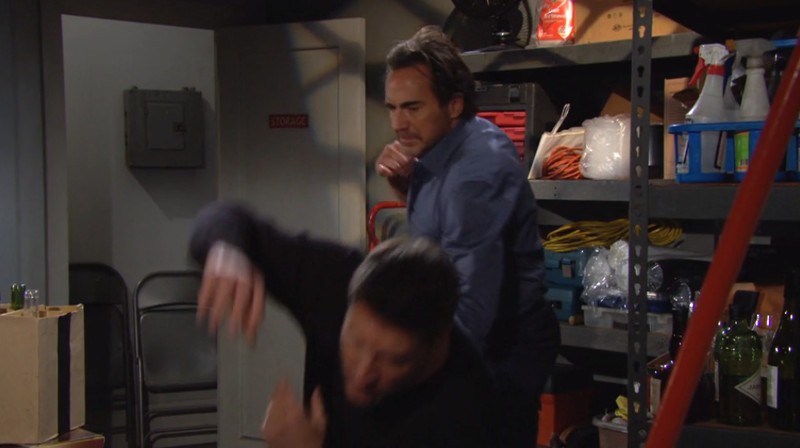 Ridge (Thorsten Kaye) est en colère... Amour, Gloire et Beauté, épisode 8708 (30 janvier 2023, TF1)