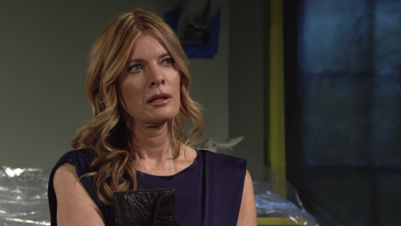 Phyllis (Michelle Stafford) est là pour soutenir Jack. Les Feux de l'Amour, épisode 12317 (9 mars 2022, CBS)