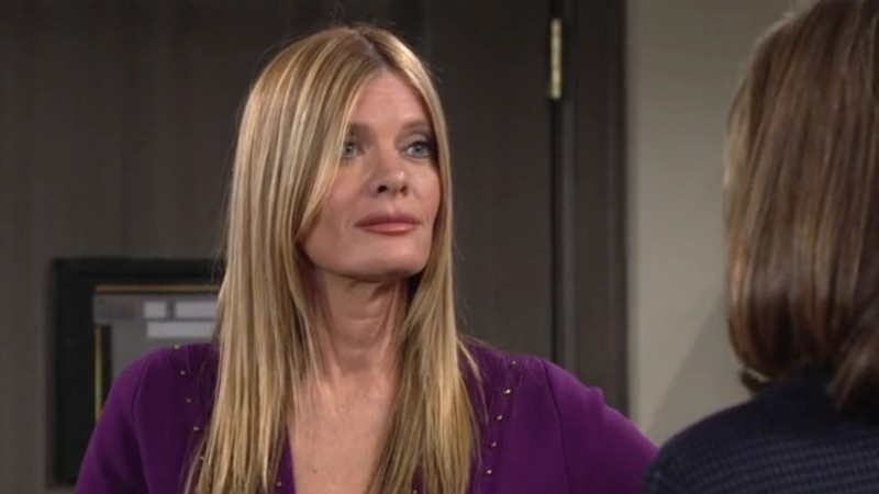 Phyllis (Michelle Stafford) avertit Diane. Les Feux de l'Amour, épisode 9086 (5 novembre 2024, TF1)