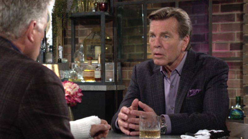 Jack (Peter Bergman) n'est pas au bout de ses surprises. Les Feux de l'Amour, épisode 9093 (14 novembre 2024, TF1)