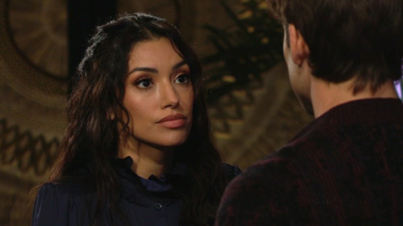 Ce que veut Audra (Zuleyka Silver) est très simple... Les Feux de l'Amour, épisode 12507 (7 décembre 2022, CBS)