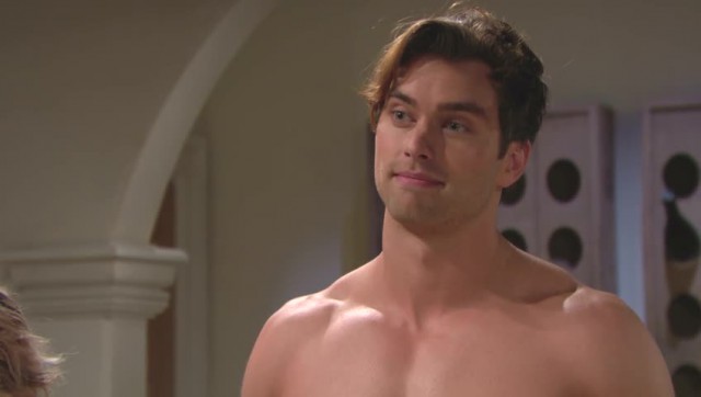 Thomas (Pierson Fodé) reprend la main… Amour, Gloire et Beauté, épisode 7343 (25 janvier 2018, FRANCE2)