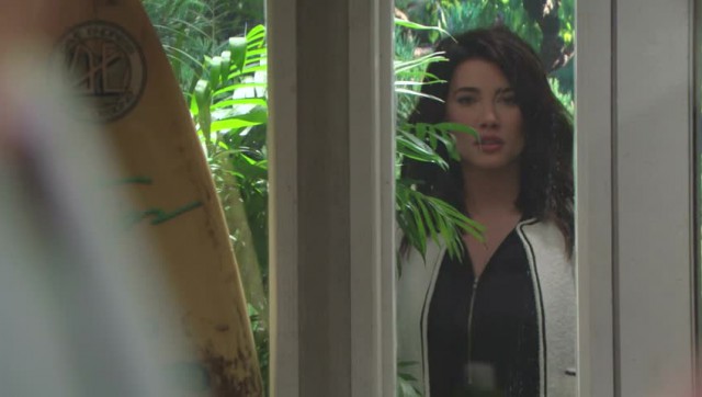 Steffy (Jacqueline MacInnes Wood) pense beaucoup à Liam… Top Models, épisode 7346 (27 octobre 2016, RTS)