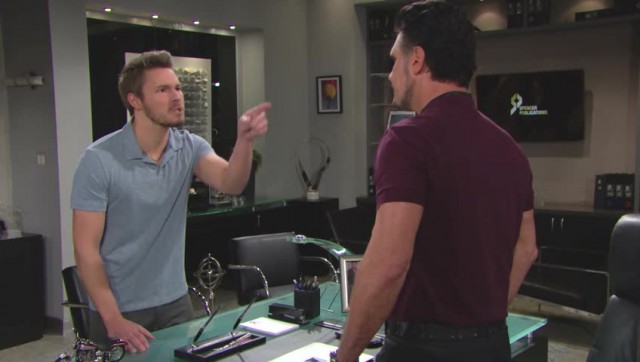Liam (Scott Clifton) est en colère... Top Models, épisode 7367 (25 novembre 2016, RTS)