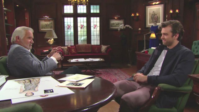 Thomas (Pierson Fodé) est en confiance avec son grand-père… Top Models, épisode 7598 (1 octobre 2018, RTL9)