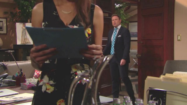 Rick (Jacob Young) est furieux contre Nicole. Amour, Gloire et Beauté/Top Models, épisode 7611 (20 juin 2017, CBS)