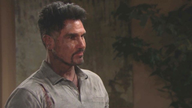 Bill (Don Diamont) a connu de meilleures journées… Amour, Gloire et Beauté/Top Models, épisode 7711 (8 novembre 2017, CBS)