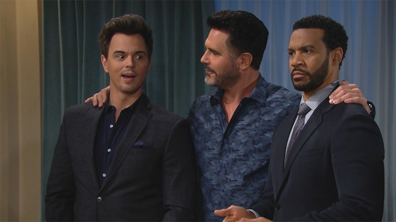 Bill (Don Diamont) a comme une intuition sur la piste à suivre... Top Models, épisode 8058 (22 juillet 2019, RTS)