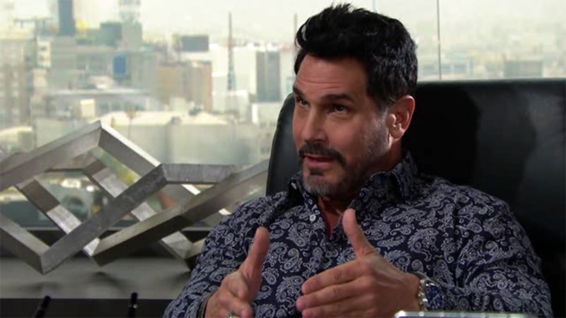 Bill (Don Diamont) essaie de raisonner Liam. Top Models, épisode 8261 (30 avril 2020, RTS)