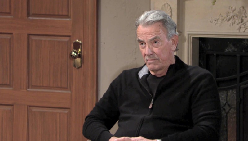 Victor (Eric Braeden) interdit Billy de revenir au ranch. Les Feux de l'Amour, épisode 6194 (22 novembre 2022, RTBF)
