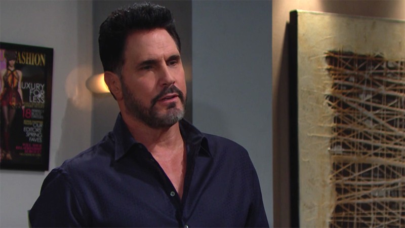 Bill (Don Diamont) revoit son jugement sur Flo. Top Modèles, épisode 8282 (9 avril 2021, TVA)