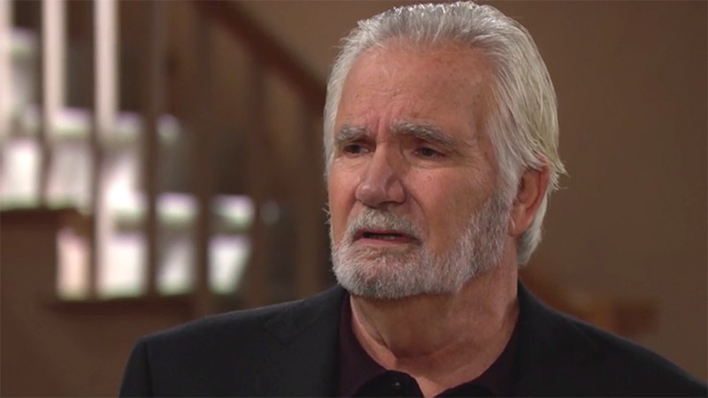 Eric (John McCook) va-t-il faire un premier pas vers Quinn ? Top Models, épisode 8404 (9 mars 2021, RTS)