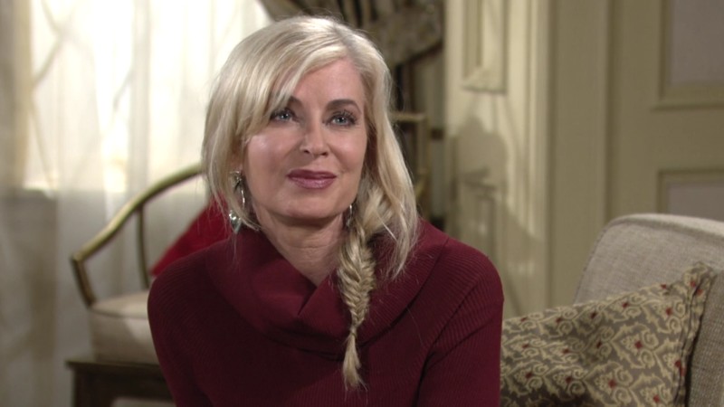 Ashley (Eileen Davidson) ne veut pas que sa fille nourrisse de faux espoirs. Les Feux de l'Amour, épisode 6550 (1 mai 2024, RTBF)