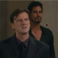 Jarrett (Andrew Collins) et Bill (Don Diamont) sont des professionnels du scandale ! Top Modèles, épisode 5906 (21 septembre 2011, TVA)