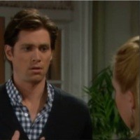 Oliver (Zach Conroy) n'a pas envie d'être papa ! Top Models, épisode 5997 (30 septembre 2011, RTS)