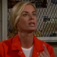 Ashley (Eileen Davidson) ne veut pas que Katherine bénéficie des fruits ses découvertes ! Les Feux de l'Amour, épisode 6405 (9 juin 2014, RTS)