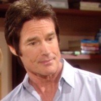 Ridge (Ronn Moss) est surpris par la réaction de Hope. Top Models, épisode 6337 (28 décembre 2012, RTS)