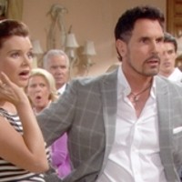 À cet instant,Bill (Don Diamont) n'est pas très fier de son fils. Top Models, épisode 6390 (6 mars 2013, RTS)