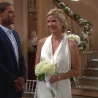 C'est un grand jour pour Brooke (Katherine Kelly Lang). Amour, Gloire et Beauté, épisode 6405 (8 octobre 2014, FRANCE2)