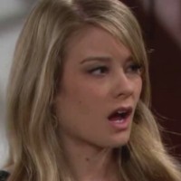Hope (Kimberly Matula) n'en démord pas: Steffy lui a volé sa vie... Top Models, épisode 6562 (1 novembre 2013, RTS)