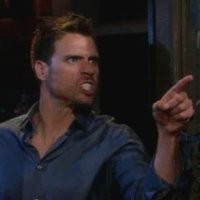 Nicholas (Joshua Morrow) exige que Kyle reste loin de sa fille. Les Feux de l'Amour, épisode 10156 (30 mars 2021, TVA)