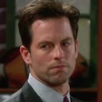 Adam (Michael Muhney) est intrigué. Les Feux de l'Amour, épisode 10162 (7 avril 2021, TVA)