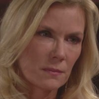 La couverture de Brooke (Katherine Kelly Lang) se fissure dangereusement... Top Models, épisode 6602 (5 décembre 2014, RTL9)