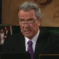 Victor (Eric Braeden) donne des conseils à Adam. Les Feux de l'Amour, épisode 10223 (1 juillet 2021, TVA)