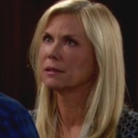 Brooke (Katherine Kelly Lang) tient à laisser à Bill une porte de sortie. Amour, Gloire et Beauté, épisode 6662 (8 octobre 2015, FRANCE2)