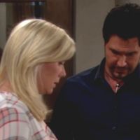 Brooke (Katherine Kelly Lang) se pose des questions. Top Models, épisode 6872 (9 janvier 2015, RTS)