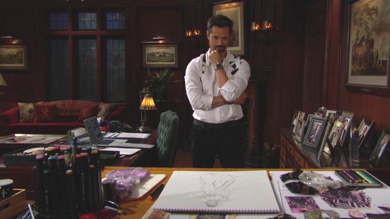Thomas (Matthew Atkinson) veut rester sur la bonne voie… Top Models, épisode 8994 (21 décembre 2023, RTL9)
