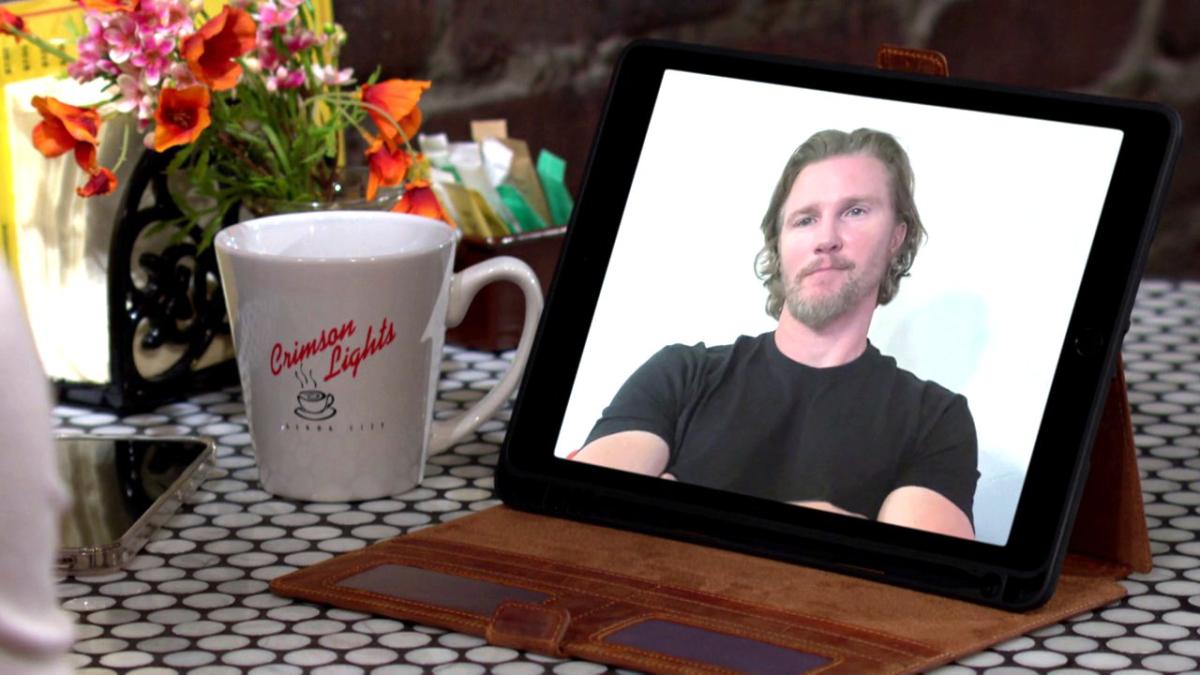 JT (Thad Luckinbill) n'a pas été facile à joindre. Les Feux de l'Amour, épisode 12608 (2 mai 2023, CBS)