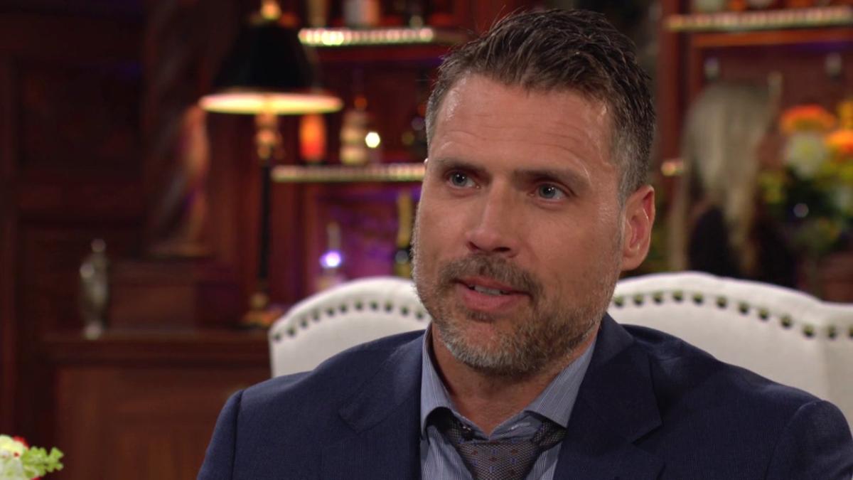 Nick (Joshua Morrow) fait un aveu à Elena. Les Feux de l'Amour, épisode 12617 (15 mai 2023, CBS)