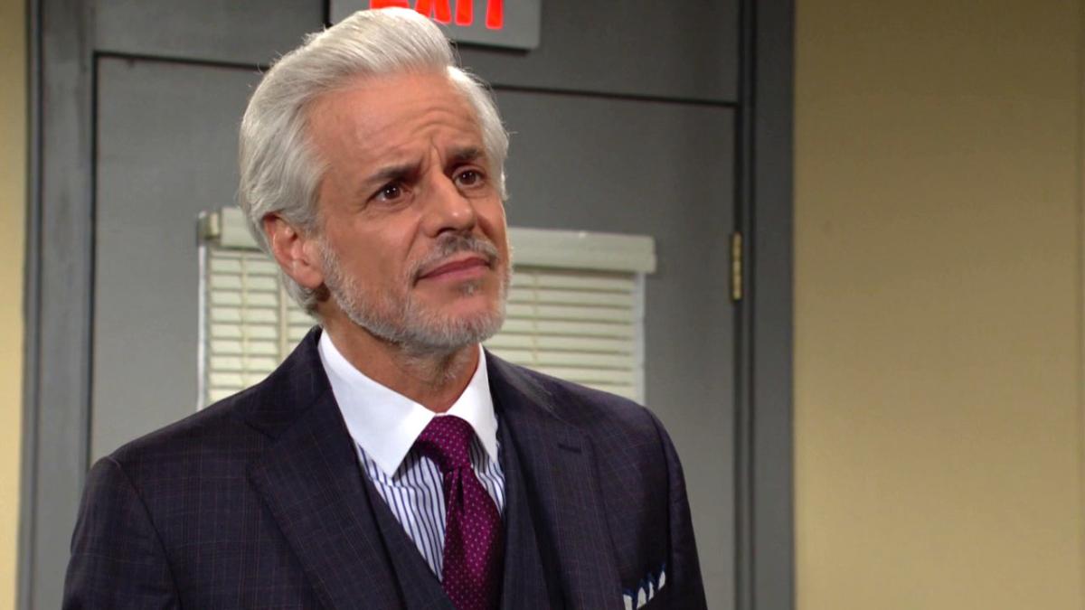 Michael (Christian Le Blanc) tente de raisonner Nick. Les Feux de l'Amour, épisode 12637 (12 juin 2023, CBS)