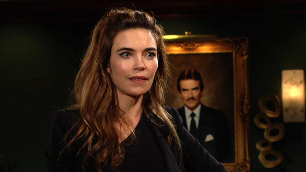 Victoria (Amelia Heinle) se sent insultée. Les Feux de l'Amour, épisode 12748 (16 novembre 2023, CBS)