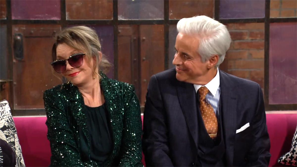 Gloria (Judith Chapman) préférerait ne pas avoir à s'expliquer ! Les Feux de l'Amour, épisode 12752 (22 novembre 2023, CBS)