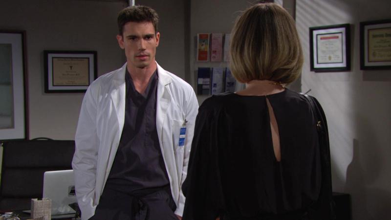 Finn (Tanner Novlan) s’inquiète pour Hope… Top Modèles, épisode 9180 (30 octobre 2024, TVA)