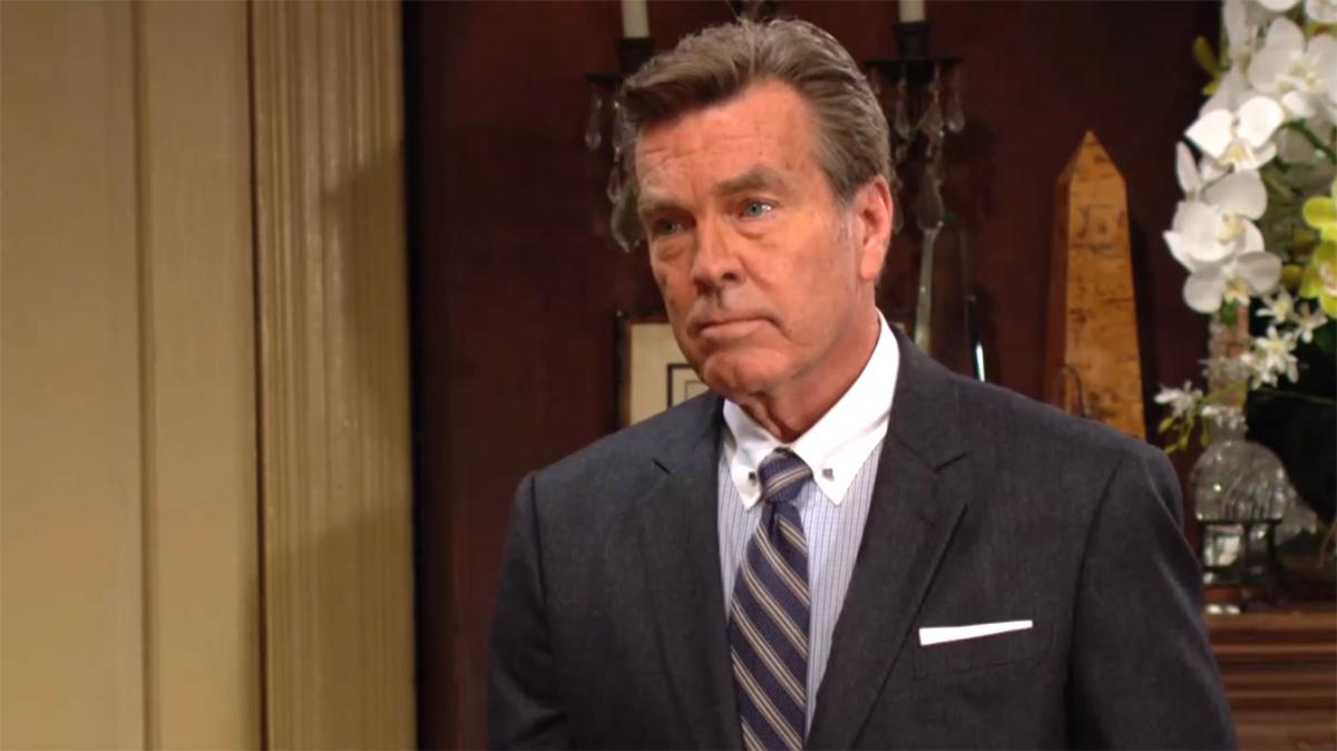 Jack (Peter Bergman) est très inquiet pour sa sœur. Les Feux de l'Amour, épisode 12794 (26 janvier 2024, CBS)