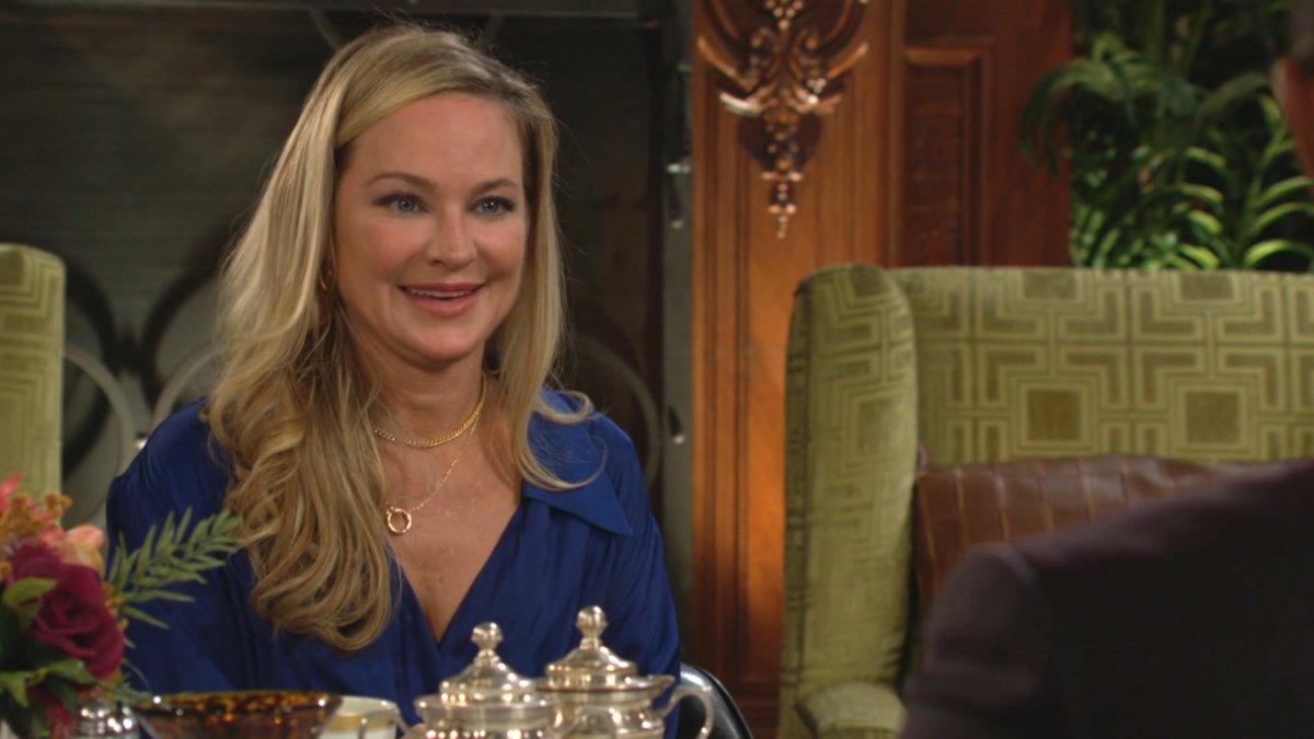 Sharon (Sharon Case) est très optimiste ! Les Feux de l'Amour, épisode 12800 (5 février 2024, CBS)