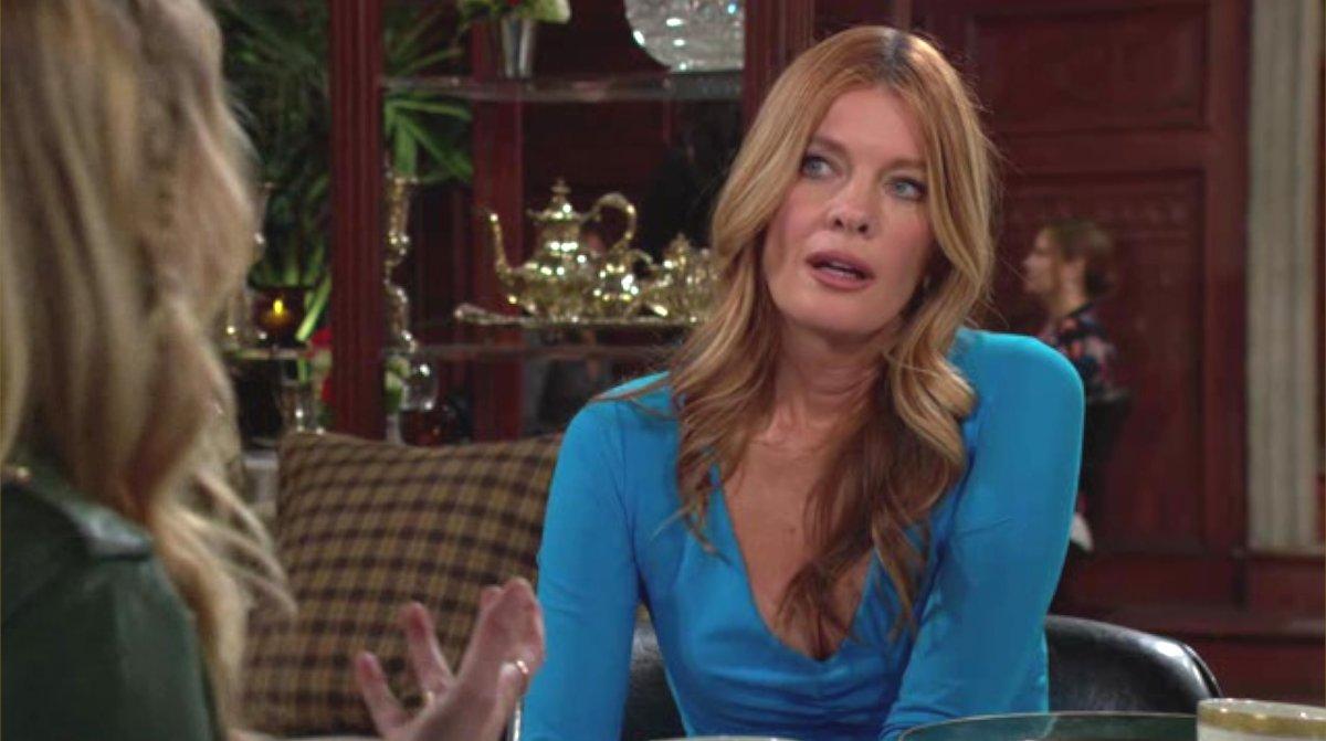 Phyllis (Michelle Stafford) rappelle à Summer que les Newman ont accepté Claire. Les Feux de l'Amour, épisode 12866 (9 mai 2024, CBS)