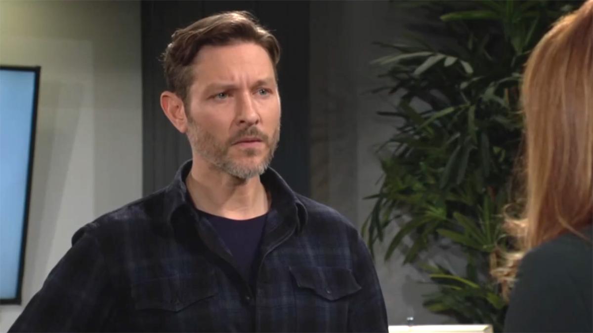 Daniel (Michael Graziadei) tient à récupérer ce qui lui appartient. Les Feux de l'Amour, épisode 12869 (14 mai 2024, CBS)