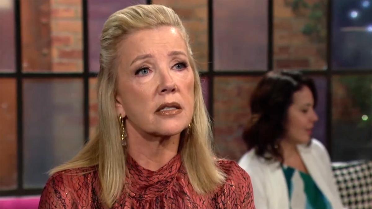 Malgré sa déception, Nikki (Melody Thomas Scott) reste compréhensive. Les Feux de l'Amour, épisode 12882 (31 mai 2024, CBS)