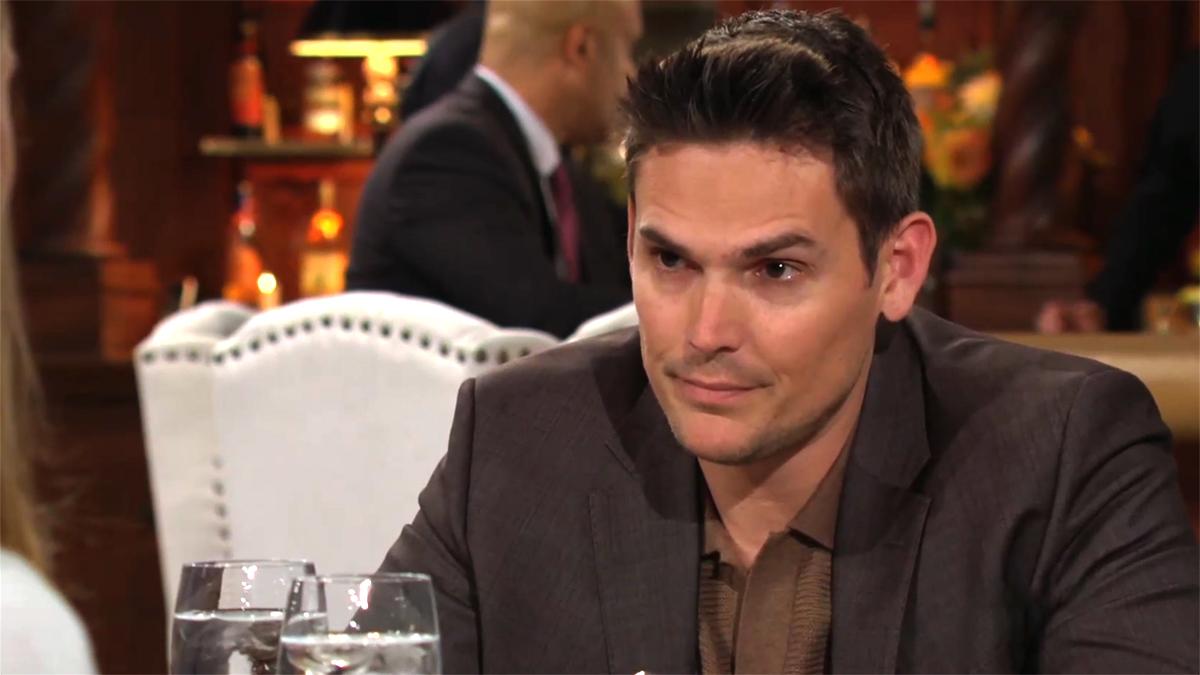 Adam (Mark Grossman) accepte d'aider sa nièce comme il peut. Les Feux de l'Amour, épisode 13116 (6 mai 2025, CBS)