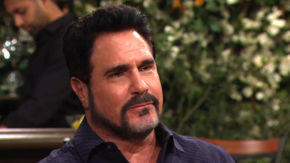 Jamais Bill (Don Diamont) n'avait été autant touché. Amour, Gloire et Beauté/Top Models, épisode 9522 (9 mai 2025, CBS)