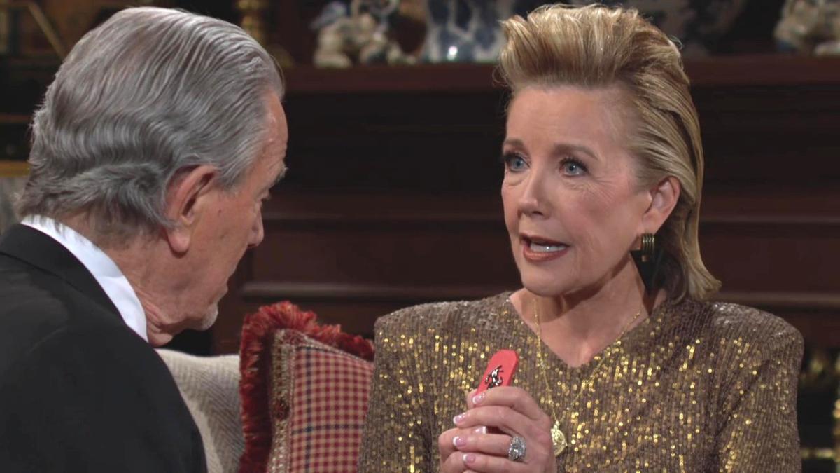 Victor (Eric Braeden) sait trouver les cadeaux les plus inattendus pour Nikki (Melody Thomas Scott) ! Les Feux de l'Amour, épisode 13134 (30 mai 2025, CBS)