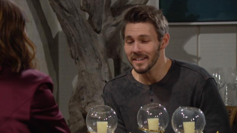 Liam (Scott Clifton) sent qu’on ne lui dit pas tout… Amour, Gloire et Beauté/Top Models, épisode 9541 (6 juin 2025, CBS)