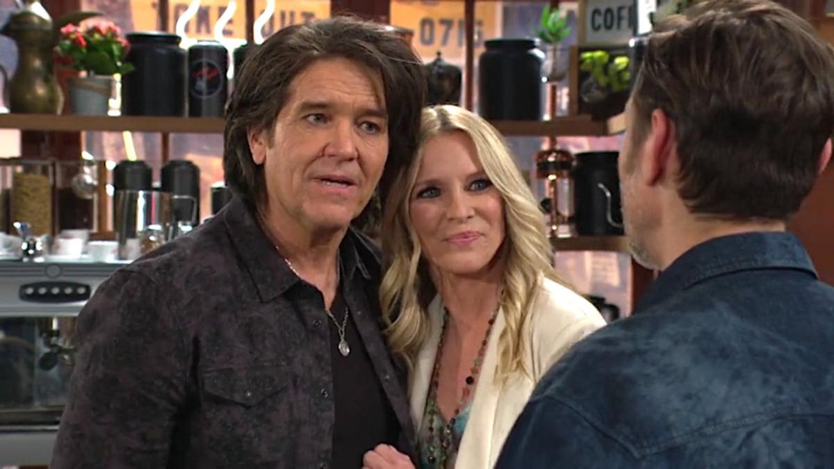 Danny (Michael Damian) et Christine (Lauralee Bell) font escale à Genoa ! Les Feux de l'Amour, épisode 13144 (13 juin 2025, CBS)
