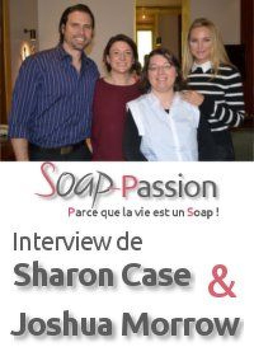 Interview de Sharon Case et Joshua Morrow : Le making-of