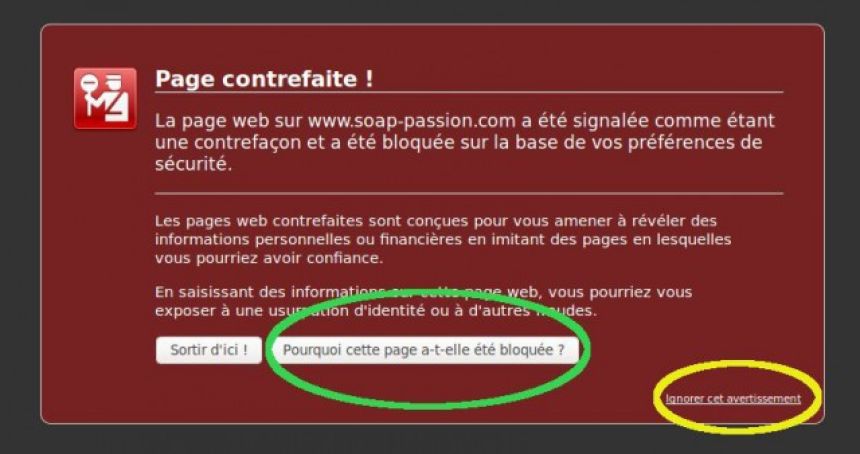 [MAJ]Encore un problème sur Soap-Passion :(