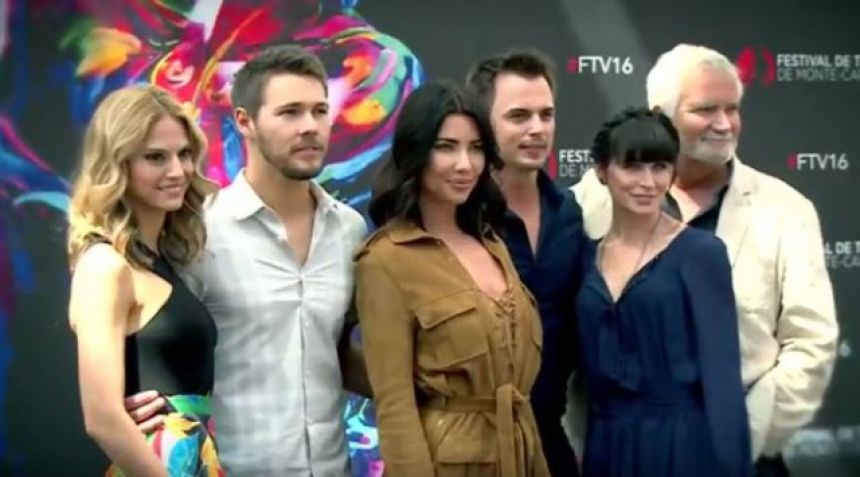 Rencontre avec le cast d'Amour, Gloire et Beauté au Festival de Monte-Carlo 2016 (2/3)